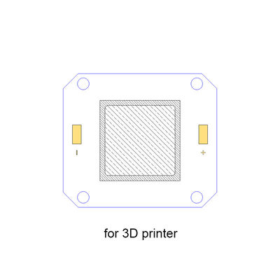 imprimante UV de 20W 385nm LED Chips For 3D, puce à haute densité de 4046 ÉPIS LED