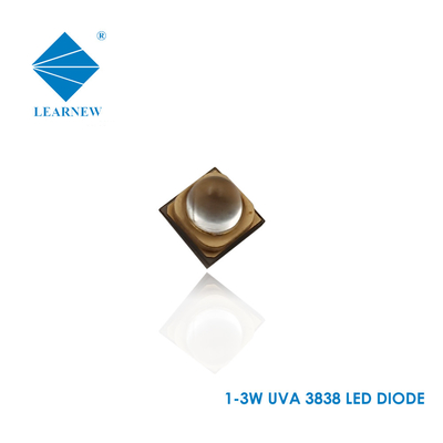 Puce de haute qualité UV 3w 5w 395nm 405nm de lumière de LED avec la lentille de quartz