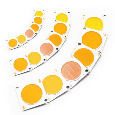 High Cri 1414 2828 3838 4046 6500k 36v Cob Led Chips Substrate en aluminium et cuivre pour une haute densité
