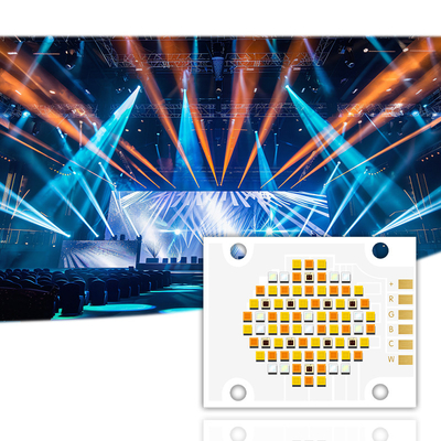 4050 RGBCW COB LED 180W puces 2700K+6500K 5 couleurs pour les lumières de photographie