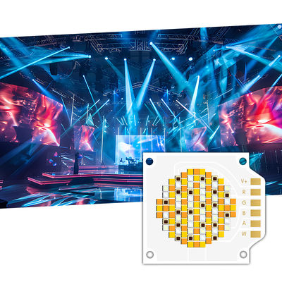 Puce LED COB RGBWW 3538 de haute qualité avec garantie de 2 ans, tension d'entrée 24-26V et 10 000 heures de fonctionnement pour projecteur de scène LED