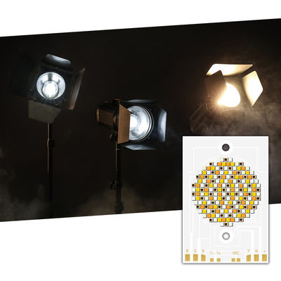 Puce LED COB haute puissance 300W 500W RGBWW 38x56mm 110LM/W 2400K-7000K pour éclairage commercial