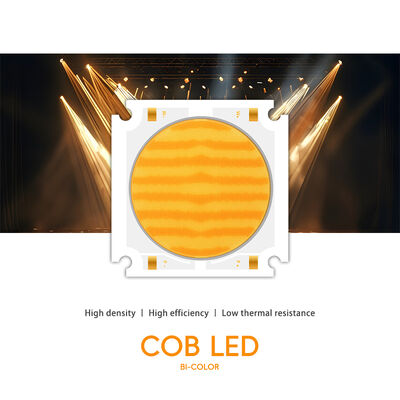 Gros rendement lumineux élevé 300W+300W 5555 Puce LED COB bicolore haute puissance, IRC élevé 95, COB blanc pour lumière vidéo de film