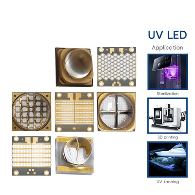Meilleur prix Les plantes photosensibles à LED sur le marché de la croissance Le curage par jet d'encre UV Le curage par jet d'encre 365/385/395nm 3w 3838 Série UVA COB puces LED