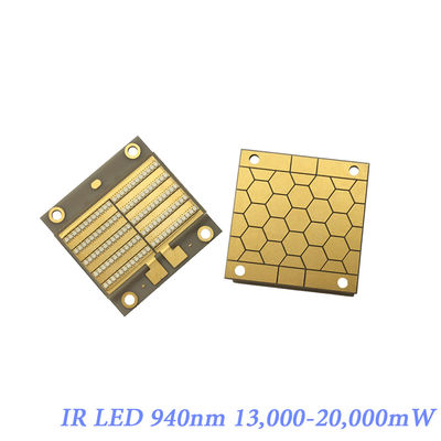 Puissance IR LED de LENTILLE de silice de la puissance 14-18V IR LED 940nm élevée de 35*35MM