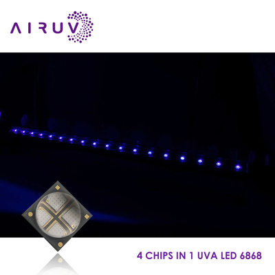 10W 365nm 385nm 395nm 6-7V Uva 3W a mené le traitement UV de Chips For