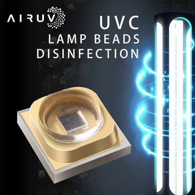 Haute puce optique 254nm UV-C 270nm mené UV 280nm 1W pourpre 3W de la puissance UVA UVB LED