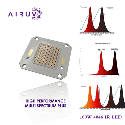 usine de Shenzhen 3535 4046 taille 100w 660nm 150w HIGH POWER IR LED COB puce pour la protection de la peau Réalité virtuelle