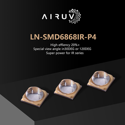 5-8W 6868 IR LED Chip 730nm 840nm 940nm pour l'impression 3D