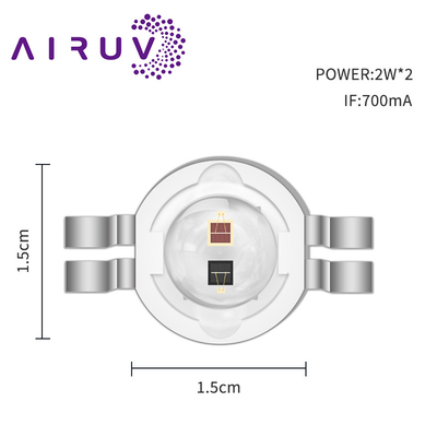 Fabrique OEM ODM SMD LED Chip 2w LED IR Puce de lumière rouge pour la lumière thérapeutique