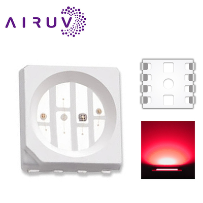 SMD 5050 Rgyir 5050 SMD Puce LED 0,5w 60ma Haute luminosité 5050 lumière rouge LED pour lampe thérapeutique