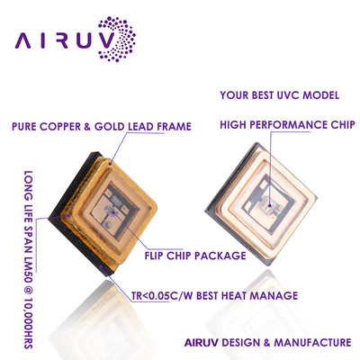 4046 3535 3838 puces UV LED 20w 50w 100w haute densité et intensité LED COB