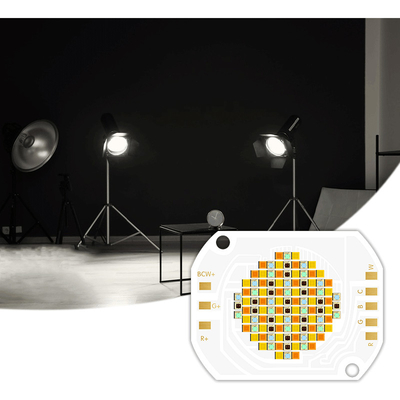 Puce LED Rgbcw 350w avec VF 45-48V et 620nm/460nm/520nm/2700k/6500k Options de couleur