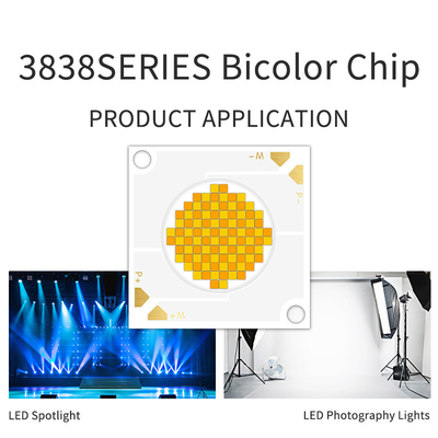 200W 200W COB LED Chip CRI95 Bicolore COB LED avec double atténuation CCT 2700K 6500K