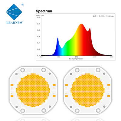 Puce à LED Cob Dimmable à double couleur 7575 600w + 600w Haute puissance 54v 60v Haute pression > 95