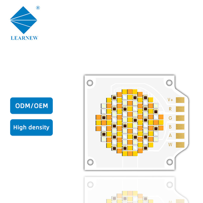 250W VF 24-26V Dimmable 5 couleurs RGBCW COB LED Chip avec haut CRI 90RA pour l'éclairage de scène
