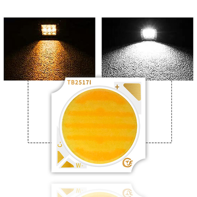 18W 25W Double couleur COB LED Chip 2800k 6500k 1919 LED COB lampe de photographie réglable
