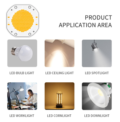 600w + 600w Double couleur Cob LED Chip 7575 Dimmable 2700-6500k 54v 60v Pour la lumière de la photographie