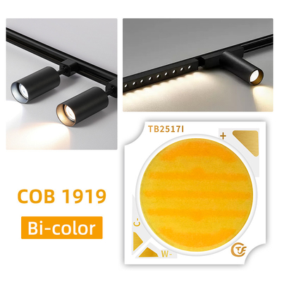 18W 24W 25W 30W Bi Couleur COB LED 1919 Série avec toute la taille 19x19MM et CCT 2800K/6500K