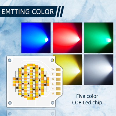 Cinq en un à couleur entière LED Cob 250W~350W 3538 2700K 6500K RGBCW LED chip cob 24-26V