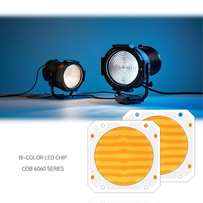 Puce LED bi couleur 6060 300W*2 100-120Lm/W Double CCT 2700K 6500K Pour la lumière vidéo