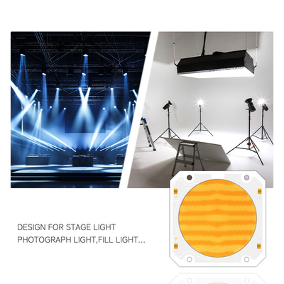 Puissance élevée Bi Couleur 300W 6060 Flip Chip personnalisé Cob LED Chip Pour Commercial Led Light Lumière de scène