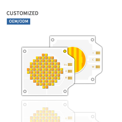 OEM ODM Longueur d'onde BI Couleur 72-76V SMD LED Puce chaude Blanc Blanc 3538 200W