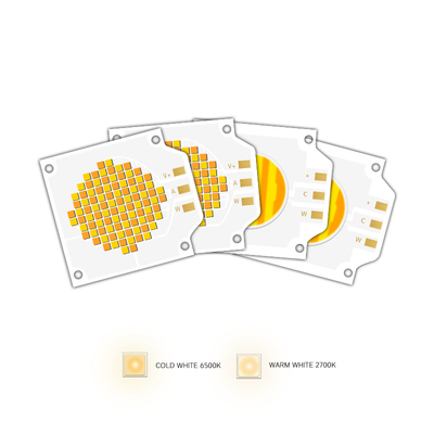 2700k 6500k CCT réglable LED COB 500W 200W Puissance élevée Ra95 Ra97 COB Puce LED pour lampe de photographie