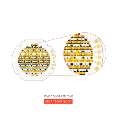 Série R50 Puissance élevée Cinq couleurs COB puce LED 300W/700W chaud blanc rouge vert bleu RGB UV IR Infrarouge grandir la lumière d'inondation