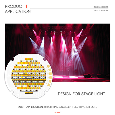 Une puce en céramique SMD LED R50 personnalisée 2700K 6500K 300W-70W Angle spécial 30 60 90 120 degrés IF 1-4A VF 42-46V