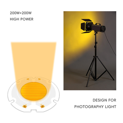 Puce à LED à spectre complet AC 51-53V 2700K-6500K Puce à LED AC COB 200w