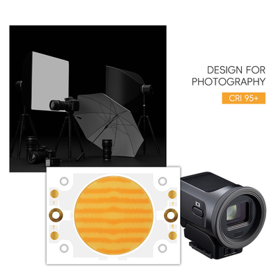 Puce LED COB de haute qualité 6500K 2700K Blanc + Blanc chaud 200W + 200W