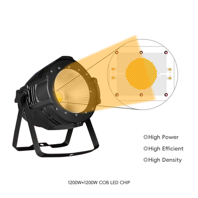 2400W COB Bi-Color 2700K 6500K CCT Haute puissance 1200W + 1200W COB 120mm*100mm Module de puce LED CRI 95+ pour l'éclairage photographique