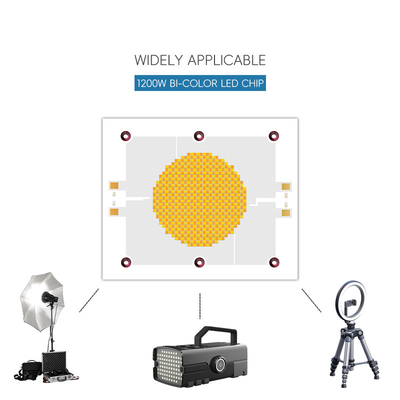 1000-1200W Blanc TC 2700K/6500K 70-100V Ra95 LED Cob source d'éclairage pour les lumières de photographie