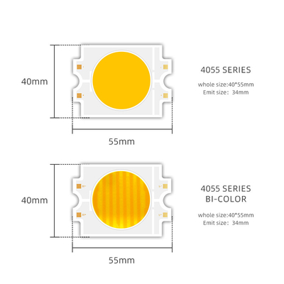 Puce à LED 300w 5600 k 72- 75v Diode LED 300w Personnaliser CCT 1800K 2000K 3000K 4000K 5000K 6000K Cob Led