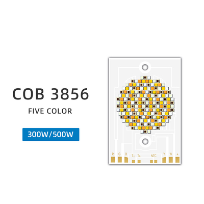 3856 SIZE Lampes de cinéma Lampes de scène 300W COB Chip CRI95 500W 2700K 6500K RGBCW RGBWW Dimmable CCT COB LED usine OEM ODM