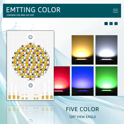 COB 3856 300w CCT 620nm/460nm/520nm/2700K /6500K Couleur COB Lampes à puce LED Perles Diodes pour lampe de photographie