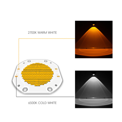 Prix d'usine 75*75 60V 600W+600W LED à double CCT COB Bi Couleur COB LED Puce haute puissance COB LED