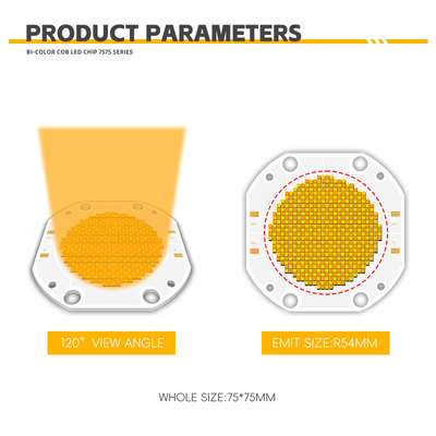 600W RGBWW Flip Chip Factory personnalisation à haute puissance COB LED Chip