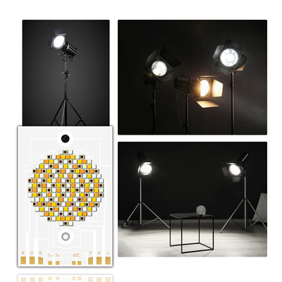 300W 500W COB LED Chip 110LM/W RGBCW pour les lumières de photographie