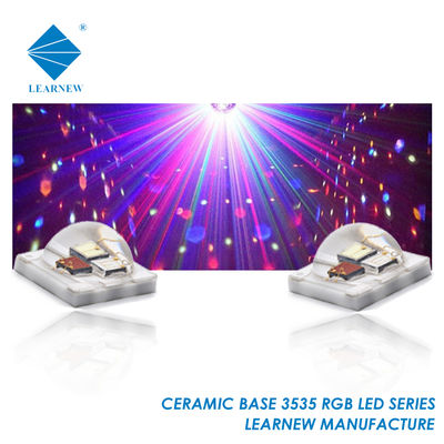 Puce LED SMD RGBW 3W 4W avec une taille de 3,5*3,5mm et un courant de 350mA pour les solutions d'éclairage haute puissance