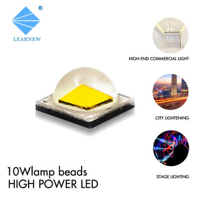Puissance élevée SMD LED puce 10W 5050 avec 3000mA courant maximal 5.0 * 5.0mm Taille et 120lm / W d'efficacité pour l'éclairage urbain