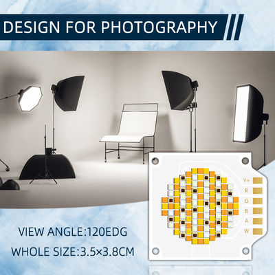 Puce LED COB RGBWW 3538 de haute qualité avec garantie de 2 ans, tension d'entrée 24-26V et 10 000 heures de fonctionnement pour projecteur de scène LED