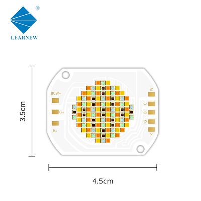 Puce LED COB 350W 2700K-6500K RGBCW couleur complète réglable avec angle de vision de 120° pour projecteurs de scène et de photographie
