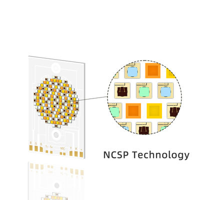 Puce LED COB RGBWW 5-en-1 300W 500W 460/520/620NM pour l'éclairage de scène et les projets DIY