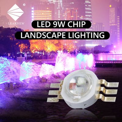 Puce LED haute puissance 1W-3W avec angle de vision de 120° et garantie de 2 ans pour solutions d'éclairage professionnelles