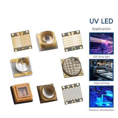 Puce LED UV Profonde 250-280nm Options 0.5W 1W 3W 5W pour Équipements Médicaux et de Laboratoire & Stérilisation de l'Air et de l'Eau