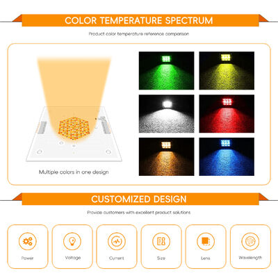 30W+30W BICOLOR 1919 COB LED CHIP DOWNLIGHTS LUMIERES intérieures SPOTLIGHTS 36-38V DIMMABLE CCT Deux couleurs 2700 à 6500K