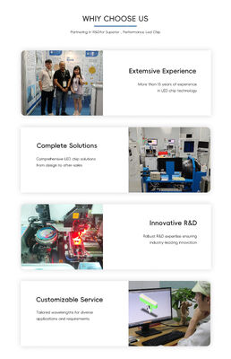 LED UVA haute puissance avancée 365nm 385nm 395nm SMD6868 10W haut lumen 6.0-7.0V lumière UV pour la croissance des plantes en serre et le durcissement UV