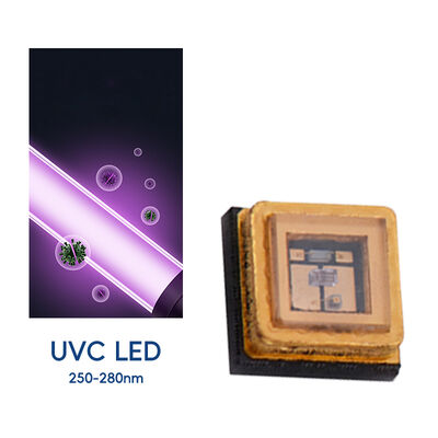 Puce LED UVB UVC à haute performance émettant de la lumière ultraviolette Diode à spectre complet UV LED pour usage médical et industriel